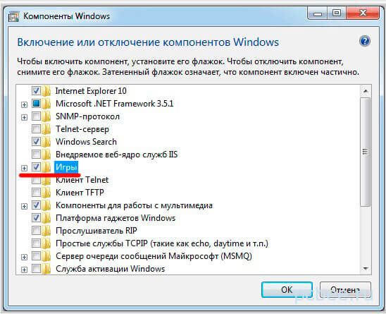 Jak stáhnout standardní hry pro Windows 7 zdarma v ruštině