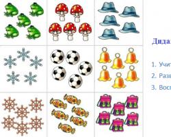 DIY didactic games and manuals for kindergarten