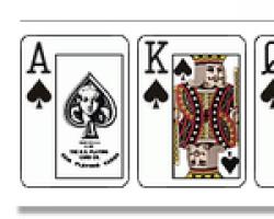♠ Card combinations in poker - poker hands by seniority