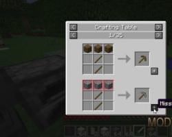 Just Enough Items mod - all crafting recipes and items in Minecraft